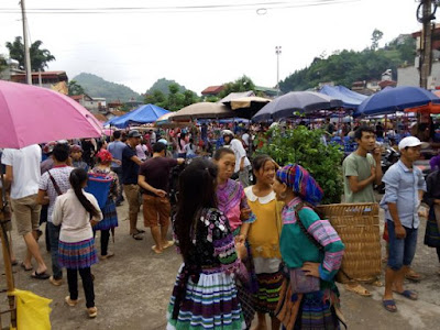 Mercado de Bac Ha, Lao Cai, Vietnam