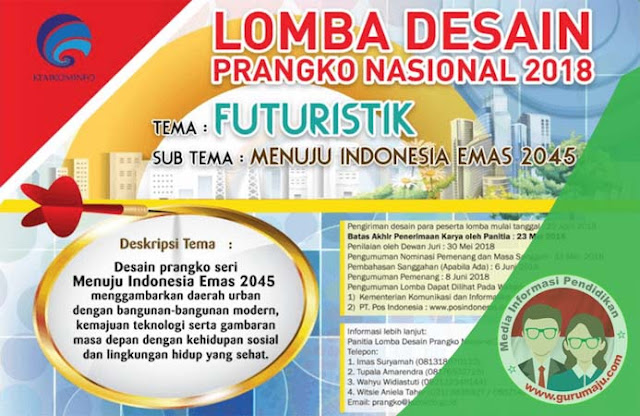 LOMBA DESAIN PRANGKO NASIONAL 2018