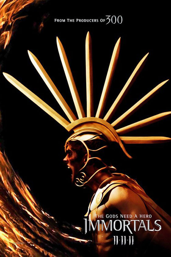 Celebrities, Movies and Games: Immortals Movie Posters