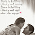  Romantic Love Quotes and Love Messages for him or for her.