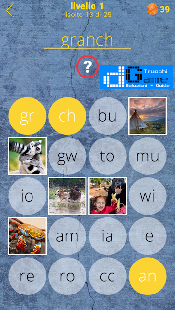 650 Parole soluzione livello 1 (1 - 25) | Parola e foto