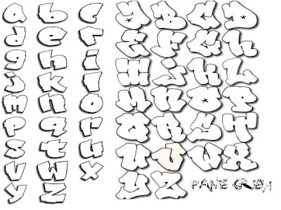  Graffiti Fonts & Graffiti Alphabet Letters. Diposkan oleh tattoo image 