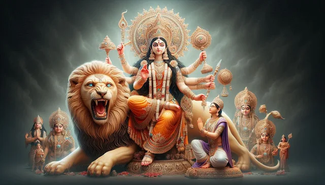 Happy Navratri WhatsApp Wishes Images, Status
