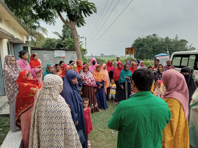 সিসিতে ভায়া পরীক্ষা ও ভায়া সম্পকীয় স্বাস্থ্য শিক্ষা