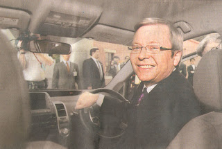 Kevin Rudd in Nagoya June 2008, The Australian