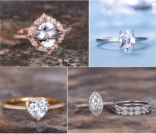 zirconia engagement rings