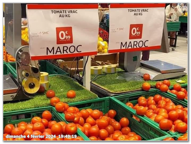 الطماطم المغربية تخلق الجدل في فرنسا!