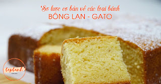 Sơ lược cơ bản về các loại bánh bông lan 1