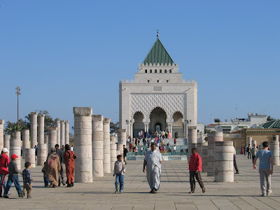 The mausoleum of Mohammed V, Rabat, Morocco