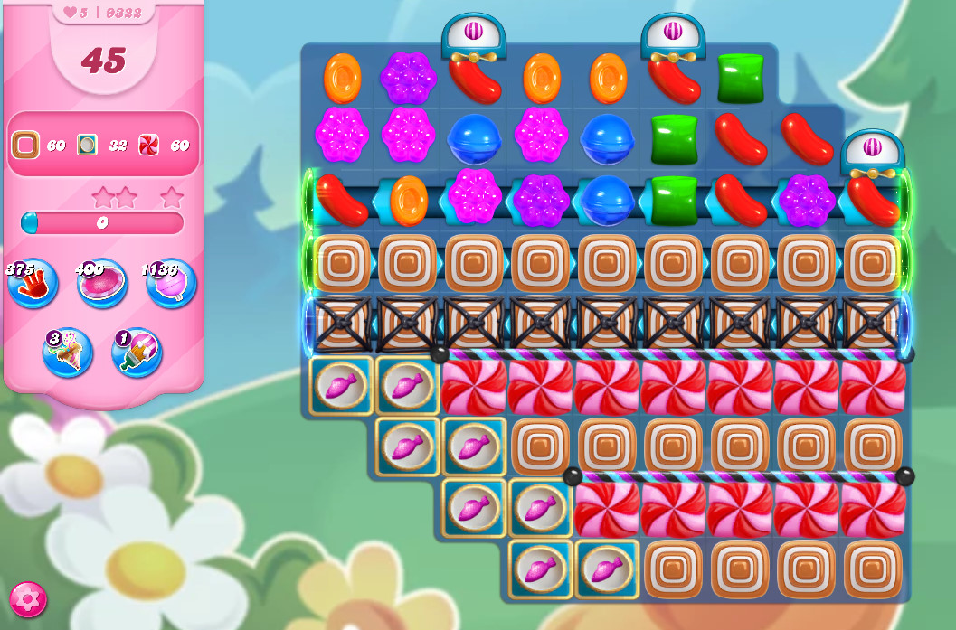 Candy Crush Saga level 9322
