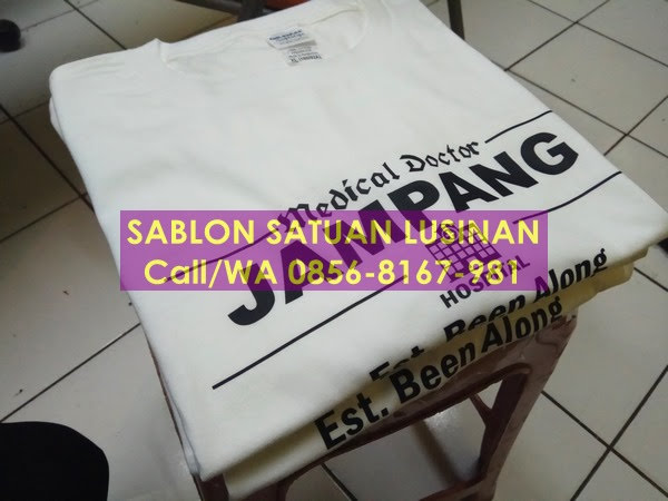  Desain Kaos Terbaru Menggunakan Sablon Digital Polyflex 