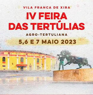 Feira das Tertúlias de dia 3 a 5 de Maio em Vila Franca.