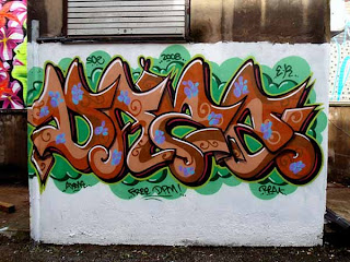 Graffiti Letters Buble Alphabet design