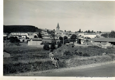 Photo ancienne d'Auvergne : lieux divers.