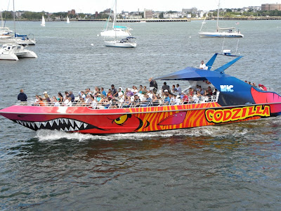Boston Harbor Godzilla