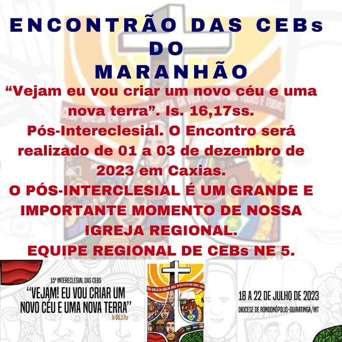 NOTA DE REPÚDIO DAS CEBs