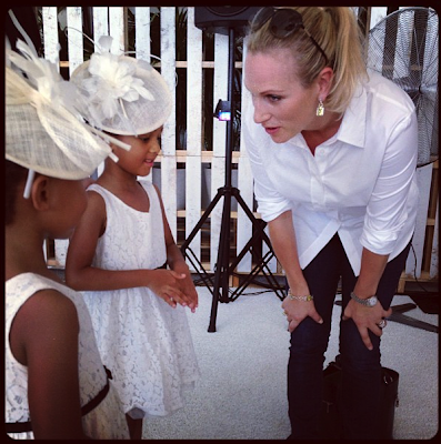 Zara Phillips chatting to two of the best dressed little ladies at the ...