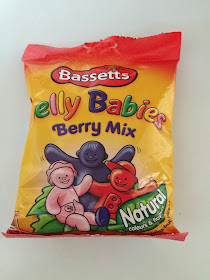 one bag of Bassetts jelly baby sweets 