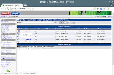  Cacti ialah salah satu tool network monitoring system  Cara Install Plugin Pada NMS Cacti