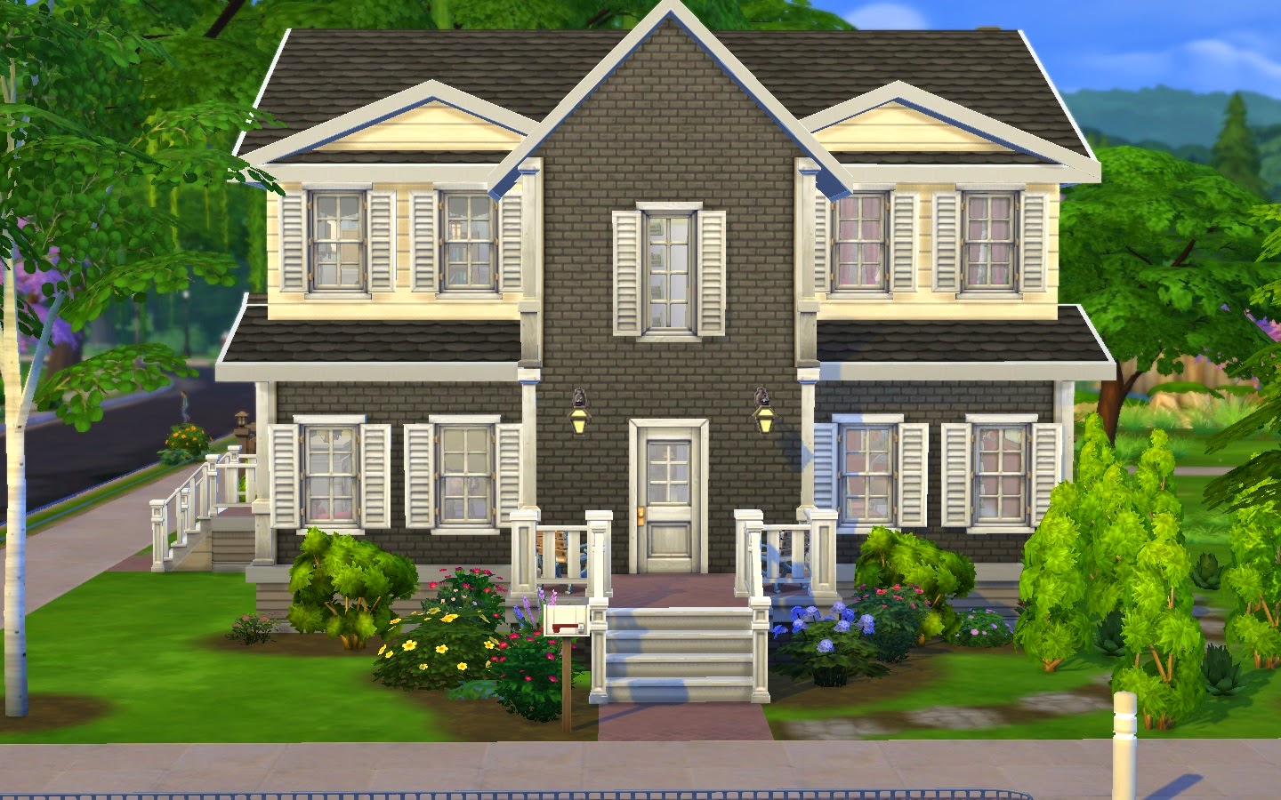 My Sims  4  Blog The Family  Home  5bed 2 5bath by stevo445