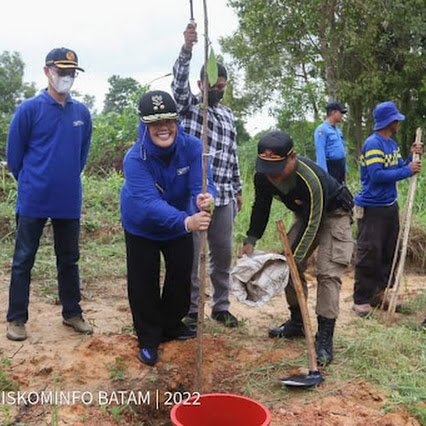 12 Ribu Pohon Jati Emas Ditanam, Rudi: Batam Green 