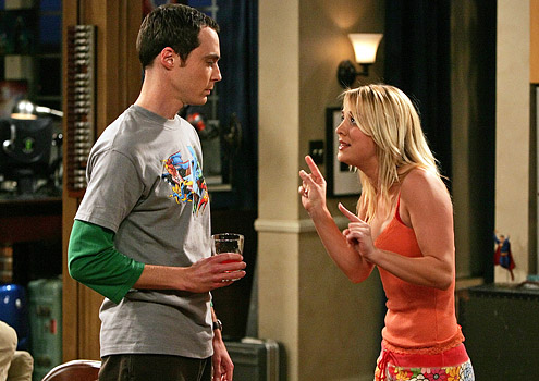 Sheldon and Penny