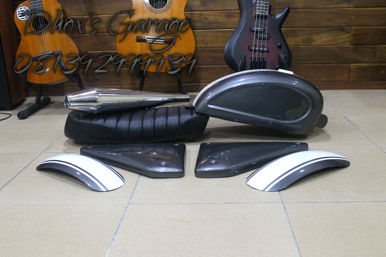 Tangki Knalpot Kustom Tangki Knalpot Dan Jok Kustom Japstyle