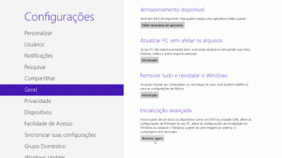 Windows 8 - Modo de segurança