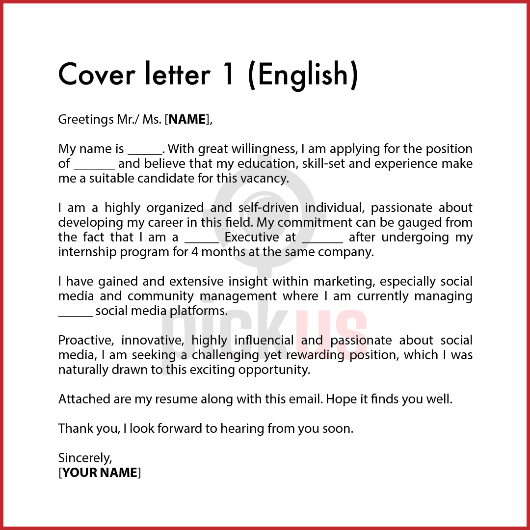 Cara Buat Surat Cover Letter Mintak Kerja