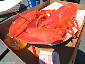 Lobster Shacks en la Costa Sur de Maine: Langosta en el Fox's Lobster House