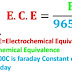 FARADAY CONSTANT