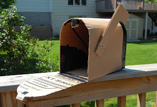 Make Cardboard Mailboxes