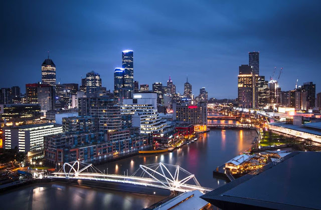 Melbourne city Australia