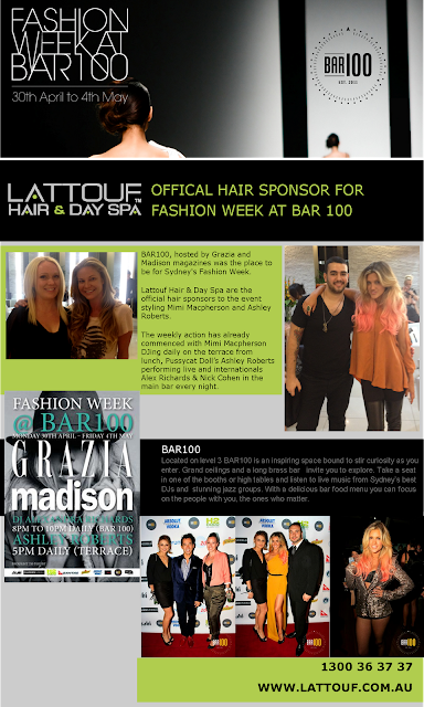 Image for  Offical Hair Sponsor To Fashion Week @ Bar 100  1