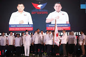 Lantik Pengurus Partai Perindo DKI Jakarta, Hary Tanoesudibjo Target 3 Kursi  DPR RI Dapil Ibukota
