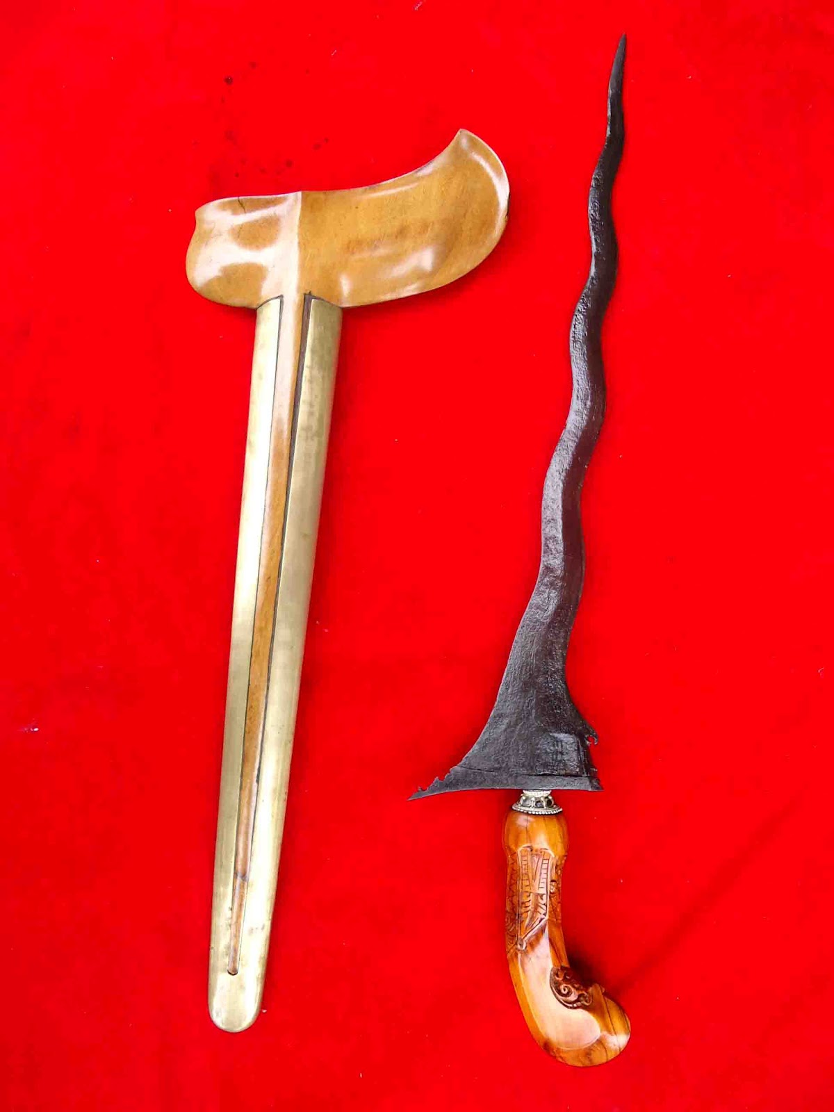 Keris Carang Soka Keleng Mataram Keris Alam Ghaib Jual 