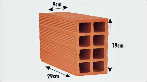 medida tijolo 8 furos 9x19x29