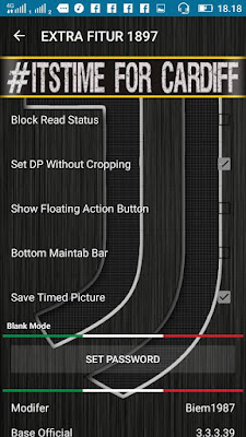 Bbm Mod Juventus White Unclone  V.3.3.3.39 Change Background Apk