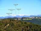 Sant Bartomeu del Grau, la Tosa d'Alp i el Puigllançada des del Turó de la Creu de Gurb