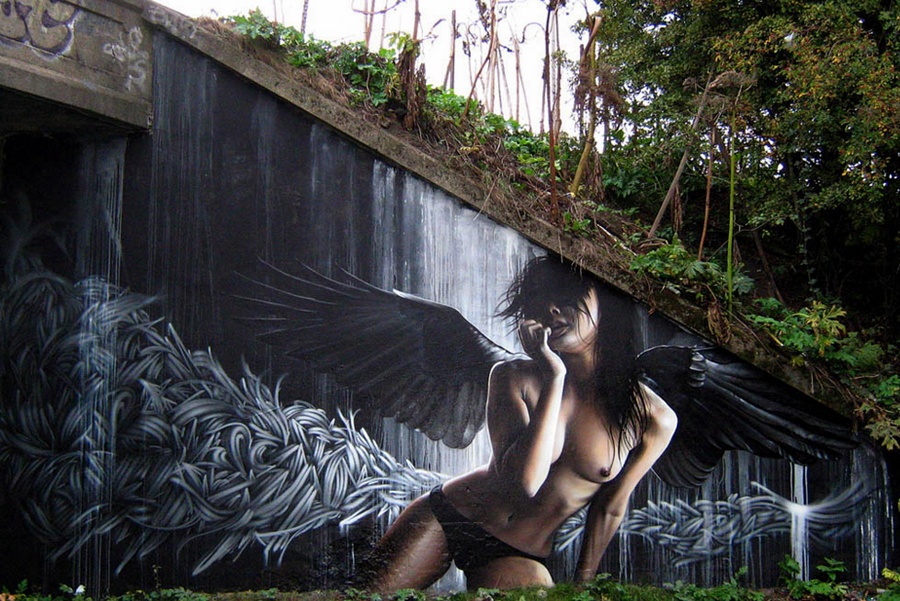 Graffiti Angel Pics