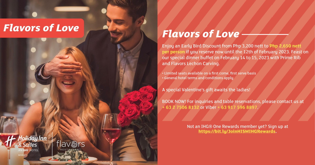 Flavors of Love - Valentines Dinner Buffet