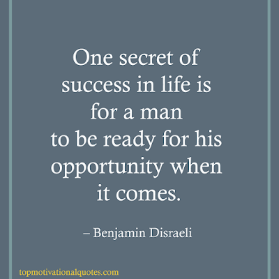 success motivation - one secret of success in life