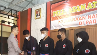 *Polresta Deliserdang Lepas Atlet HAPKIDO Ikuti Kejurnas*