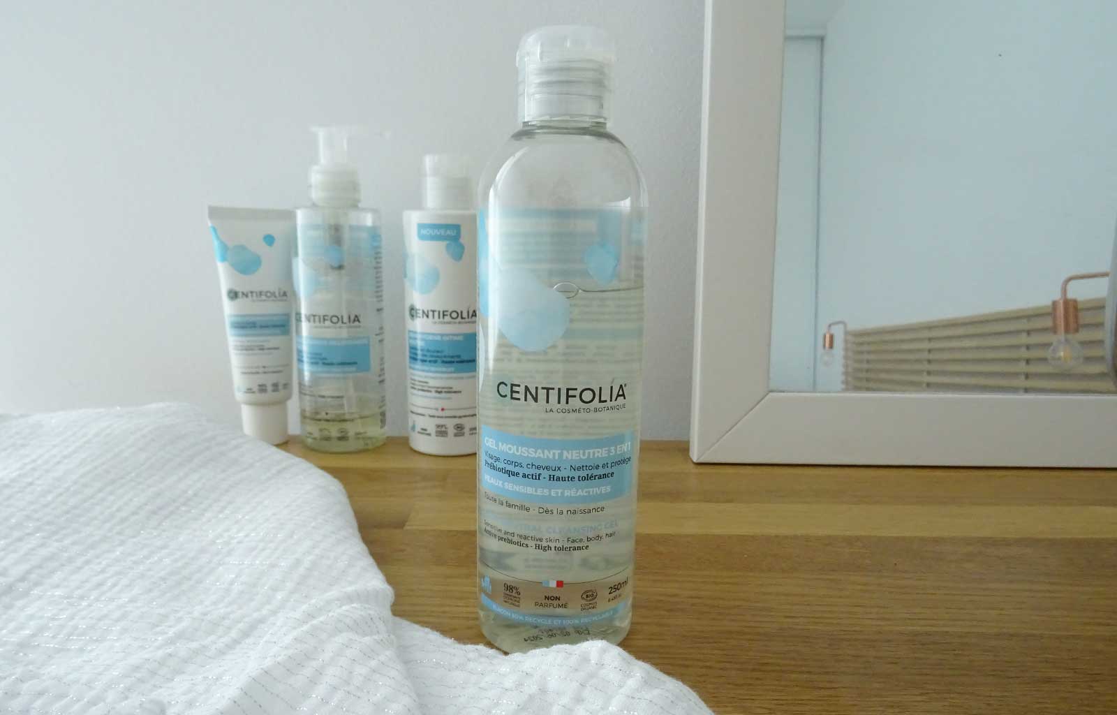 Centifolia gamme neutre gel moussant