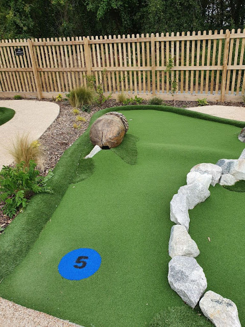 Woodland Adventure Golf at China Fleet Country Club Saltash Plymouth. Photo by Simon Brown, May 2021