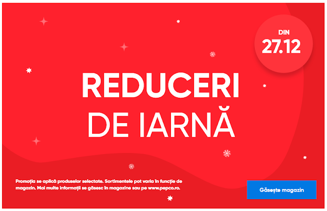 PEPCO Reduceri De Iarna din 27.12 2023 + Brosura + Promotii si oferte 4-10.01 2024 → Hanna Barbara