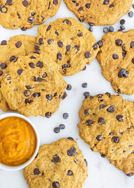 Pumpkin Chocolate Chip Cookies