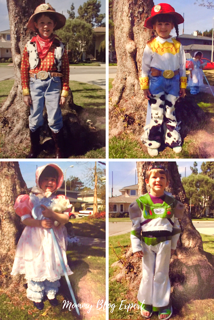 Homemade Disney Toy Story Kids Costumes