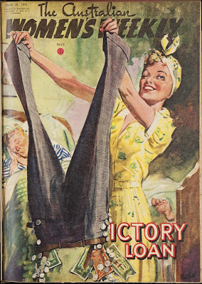 Australian Women's Weekly Cover, Victory Loan, March 1944