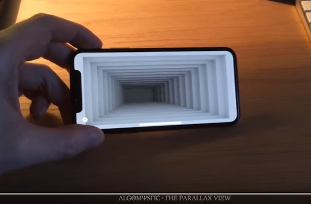 arkit iphone x optical illusion